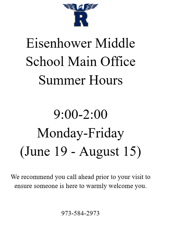 EMS Summer Office Hours EMS Summer Office Hours
